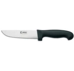 Ecoline couteau de boucher manche noir 15 cm