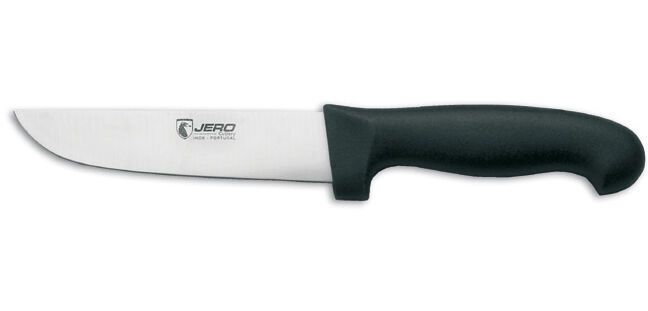 Ecoline couteau de boucher manche noir 15 cm