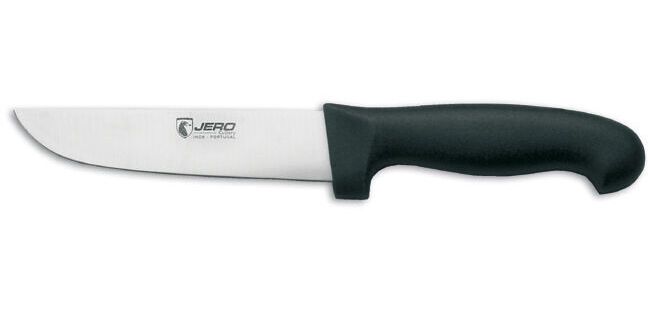 Ecoline couteau de boucher manche noir 15 cm