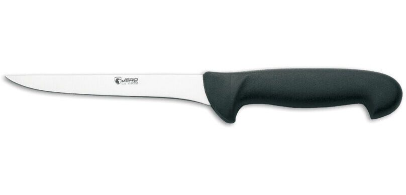 Ecoline couteau à désosser manche noir 15 cm
