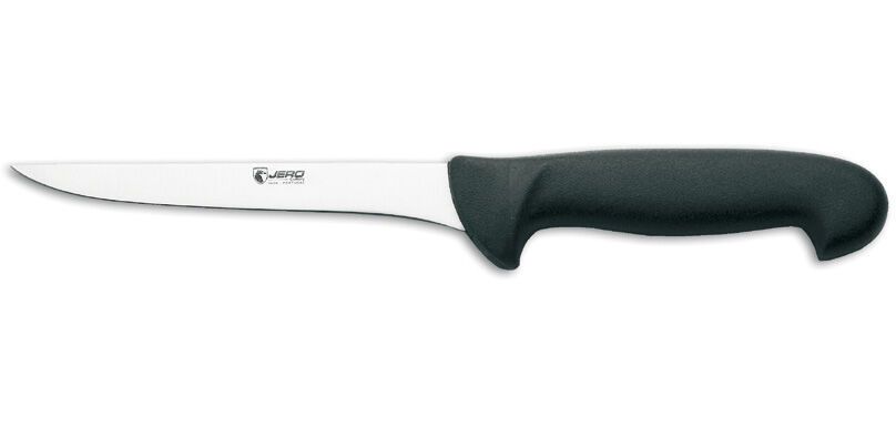 Ecoline couteau à désosser manche noir 15 cm