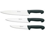 Ecoline couteau de cuisine manche noir 25 cm