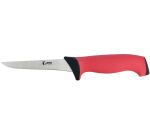 Ecoline couteau à désosser manche rouge 13 cm