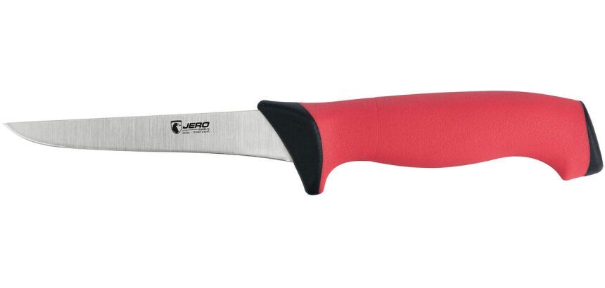Ecoline couteau à désosser manche rouge 13 cm