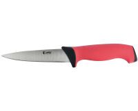 Ecoline couteau à saigner manche rouge 14 cm