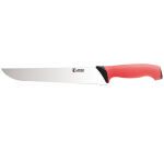 Ecoline couteau de boucher manche rouge 23.5 cm