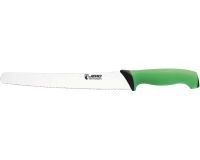 Ecoline couteau à pain manche vert 25 cm
