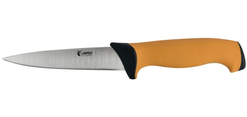Ecoline couteau à saigner manche jaune 14 cm