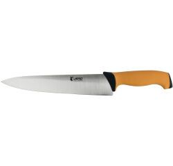 Ecoline couteau de cuisine manche jaune 25 cm