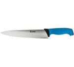 Ecoline couteau de cuisine manche bleu 25 cm