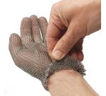 gants anti-coupure cottte de maille XS main gauche