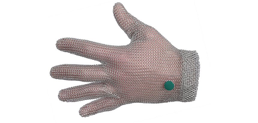 gants anti-coupure cottte de maille XS main gauche