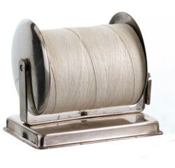 porte-roll inox de ficelle sur socle 18 cm