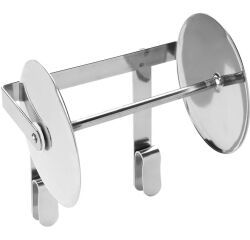 porte-roll inox de ficelle à suspendre 18 cm