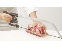 scie de boucher inox 45 cm
