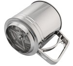 tamis farine automatique inox diamètre 12.3 cm