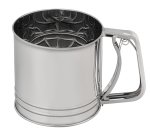 tamis farine automatique inox diamètre 12.3 cm