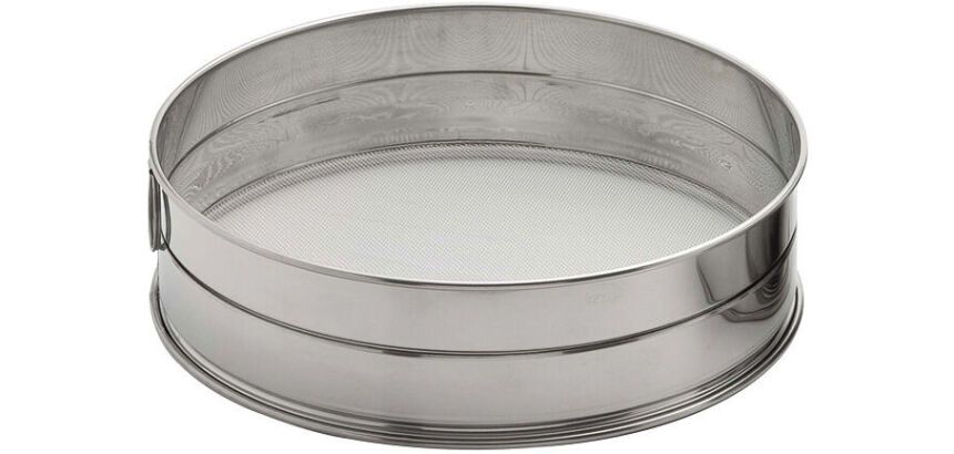 tamis inox maille 1,28mm 25 cm