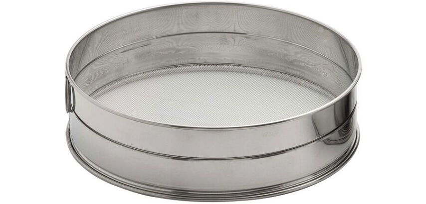 tamis inox maille 0,64mm 21,5 cm