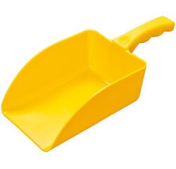 pelle à farine polypropylène 0,7 l jaune