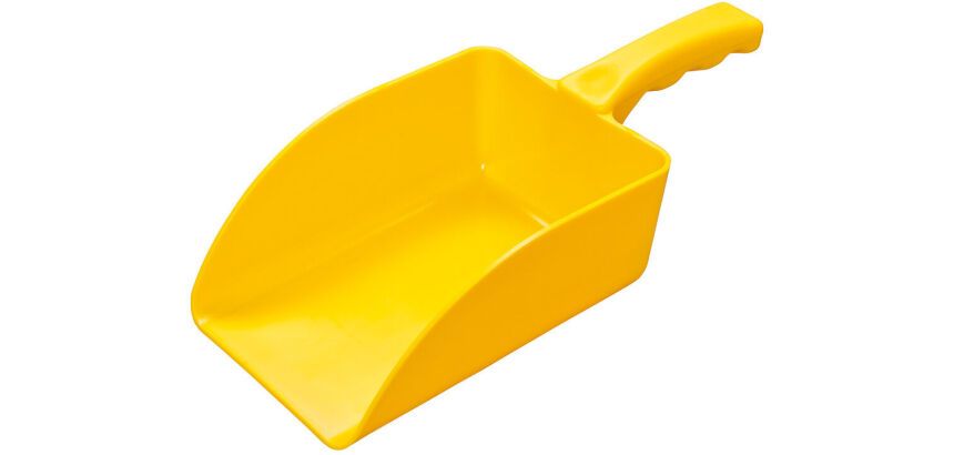 pelle à farine polypropylène 0,7 l jaune