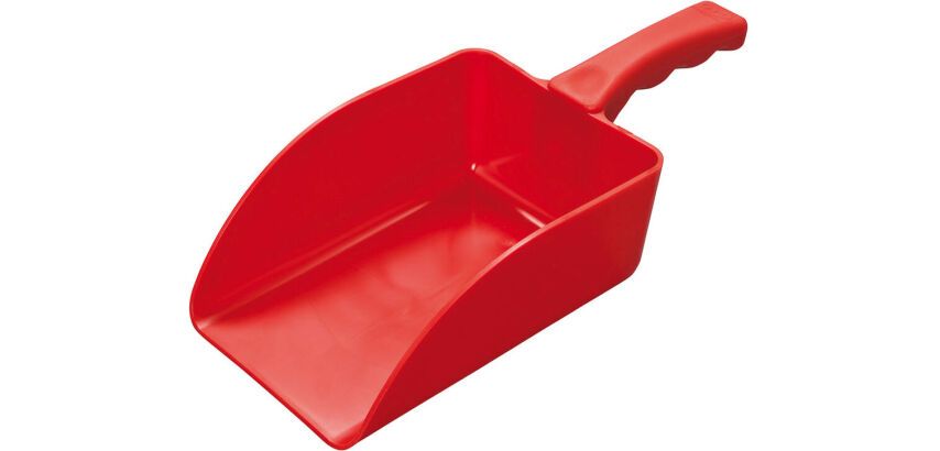 pelle à farine polypropylène 0,7 l rouge