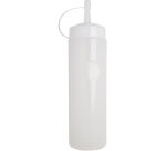 flacon verseur souple en polyéthylène 28 cl transparent