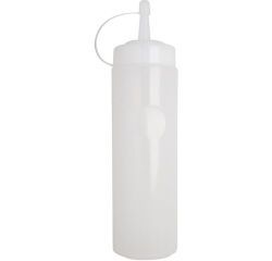 flacon verseur souple en polyéthylène 28 cl transparent