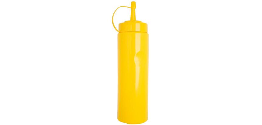 flacon verseur souple en polyéthylène 28 cl jaune
