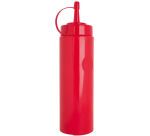 flacon verseur souple en polyéthylène 35 cl rouge