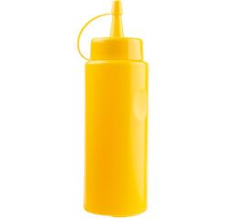 flacon verseur souple en polyéthylène 70 cl jaune