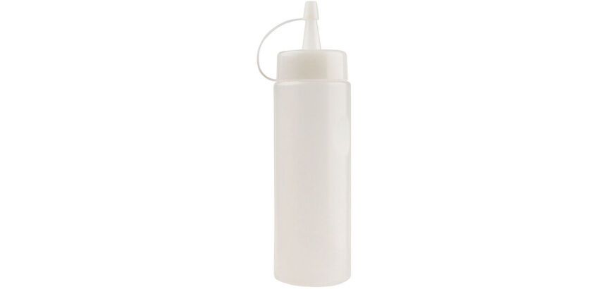 flacon verseur souple en polyéthylène 35 cl transparent