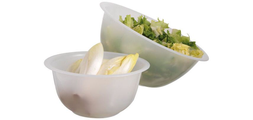 bassine demi-ronde polypropylène 19 cm