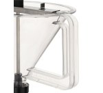 entonnoir doseur copolyester transparent avec support jusqu'à 20 cc
