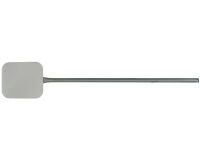 pelle à pizza inox avec manche 92.5 cm rectangulaire 33x31 cm