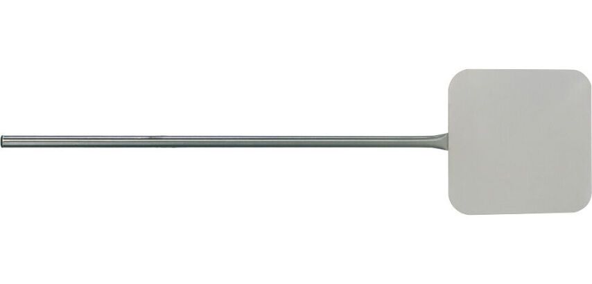 pelle à pizza inox avec manche 92.5 cm carrée 40x40 cm