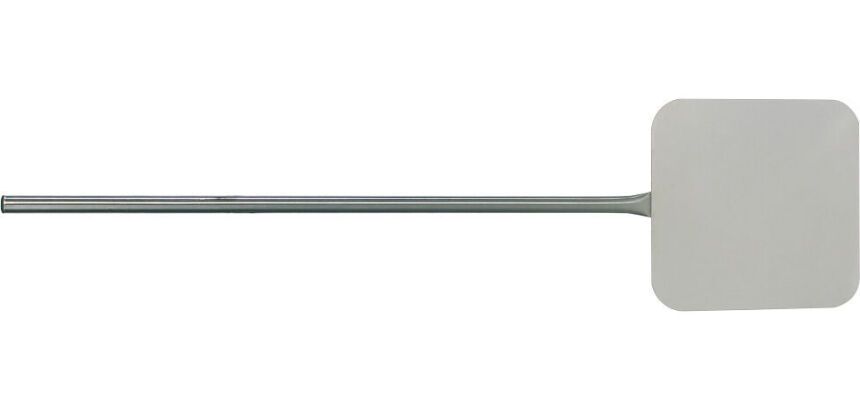 pelle à pizza inox avec manche 92.5 cm carrée 40x40 cm