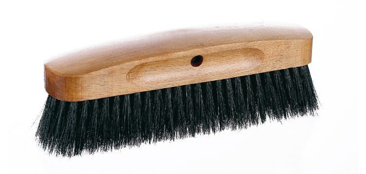 brosse à farine à pétrin en bois soies noires 21 cm