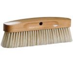 brosse à farine à pétrin en bois soies blanches 21 cm