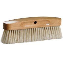 brosse à farine à pétrin en bois soies blanches 21 cm