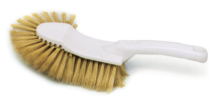 brosse à farine demi-tête en polypropylène 33,5 cm