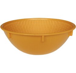 banneton à fermentation plein polypropylène rond orange 1 Kg