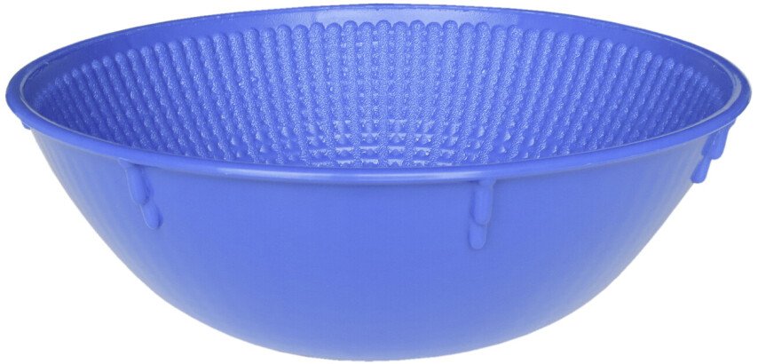 banneton à fermentation plein polypropylène rond bleu 1.5 Kg