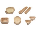 banneton à fermentation en rotin moule bie ovale 20x12 cm