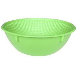 banneton à fermentation plein polypropylène rond vert 0.5 Kg