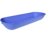 banneton à fermentation plein polypropylène ovale bleu 1.5 Kg