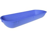 banneton à fermentation plein polypropylène ovale bleu 1.5 Kg