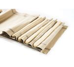 lot de 10 toiles à couche ourlées pour ""parisiens"" 2.3 largeur 65 cm
