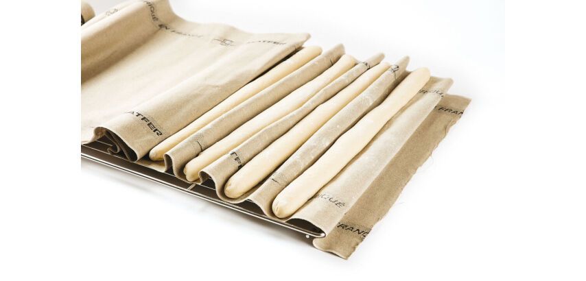 lot de 10 toiles à couche ourlées pour ""parisiens"" 2.3 largeur 65 cm