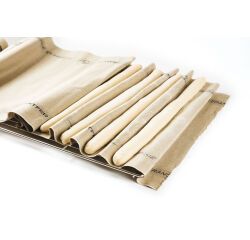 lot de 10 toiles à couche ourlées pour ""parisiens"" 2.3 largeur 70 cm